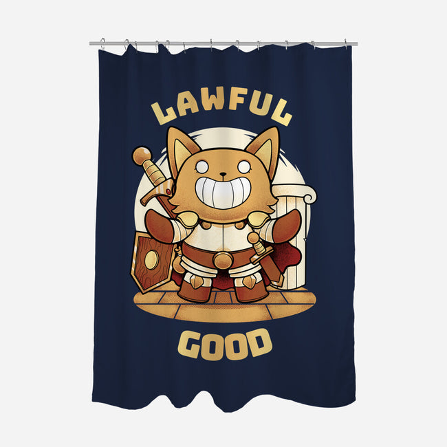 Lawful Good-none polyester shower curtain-FunkVampire