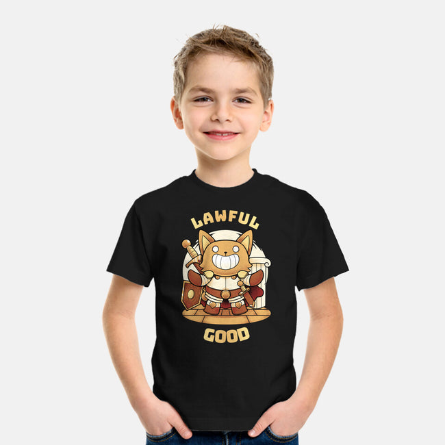 Lawful Good-youth basic tee-FunkVampire