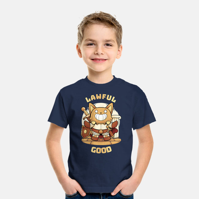Lawful Good-youth basic tee-FunkVampire
