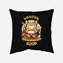 Lawful Good-none removable cover w insert throw pillow-FunkVampire