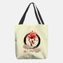 Neko Flower-none basic tote bag-Vallina84