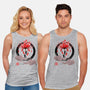 Neko Flower-unisex basic tank-Vallina84