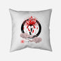 Neko Flower-none removable cover w insert throw pillow-Vallina84
