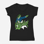 Super Lawyer-womens v-neck tee-Andriu