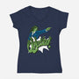 Super Lawyer-womens v-neck tee-Andriu