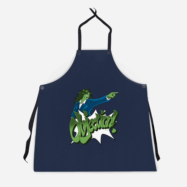 Super Lawyer-unisex kitchen apron-Andriu