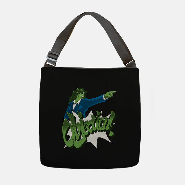 Super Lawyer-none adjustable tote bag-Andriu