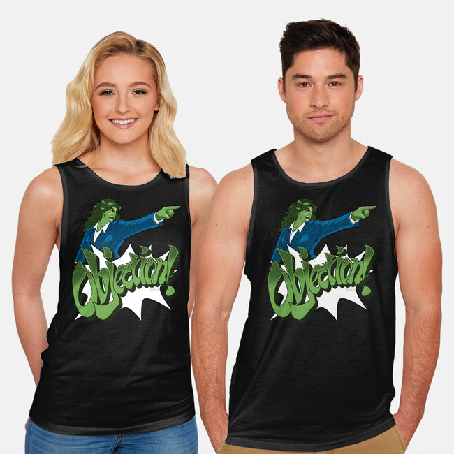 Super Lawyer-unisex basic tank-Andriu