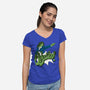 Super Lawyer-womens v-neck tee-Andriu