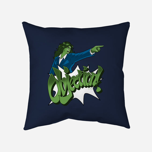 Super Lawyer-none removable cover w insert throw pillow-Andriu