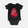 Spider Glitch-baby basic onesie-danielmorris1993