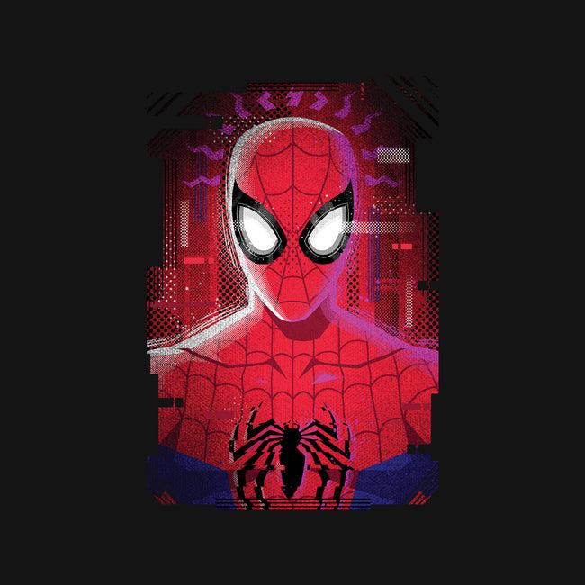 Spider Glitch-none adjustable tote bag-danielmorris1993