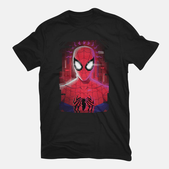 Spider Glitch-mens heavyweight tee-danielmorris1993