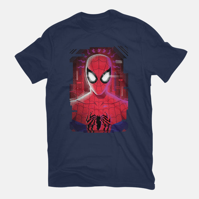 Spider Glitch-mens heavyweight tee-danielmorris1993