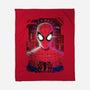 Spider Glitch-none fleece blanket-danielmorris1993