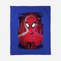 Spider Glitch-none fleece blanket-danielmorris1993