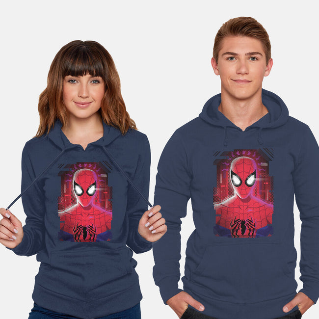 Spider Glitch-unisex pullover sweatshirt-danielmorris1993