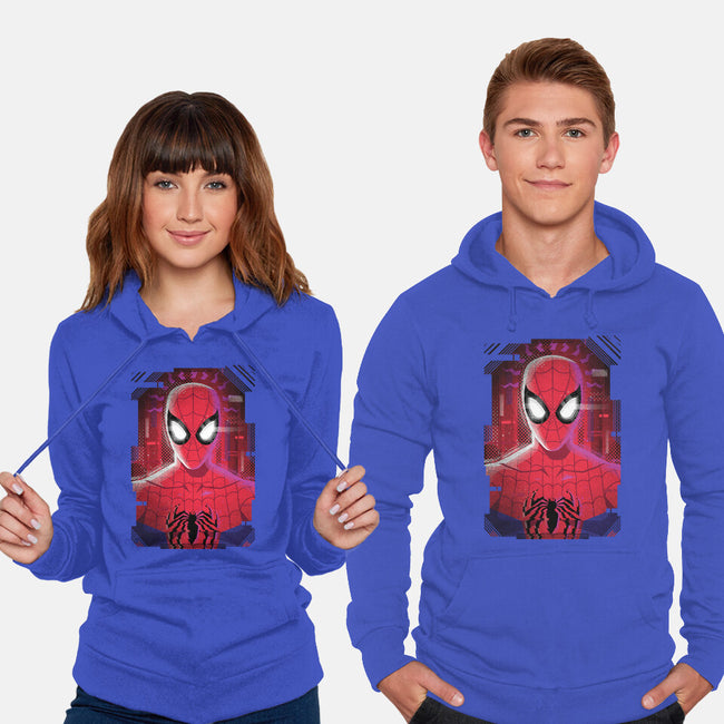 Spider Glitch-unisex pullover sweatshirt-danielmorris1993