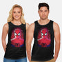 Spider Glitch-unisex basic tank-danielmorris1993