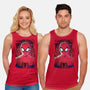 Spider Glitch-unisex basic tank-danielmorris1993