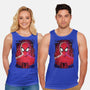 Spider Glitch-unisex basic tank-danielmorris1993
