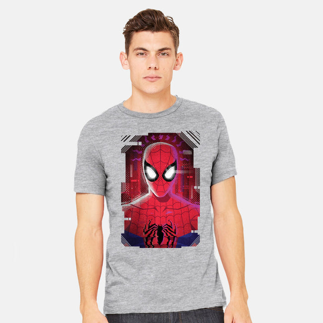Spider Glitch-mens heavyweight tee-danielmorris1993