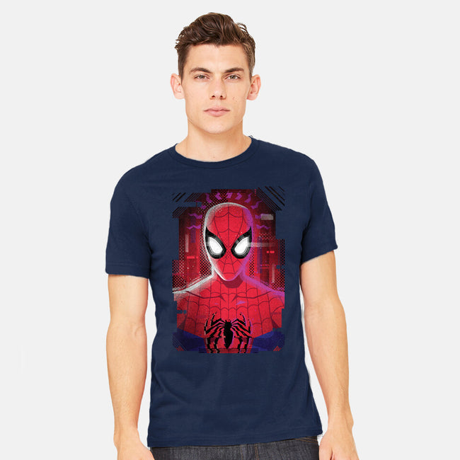 Spider Glitch-mens heavyweight tee-danielmorris1993