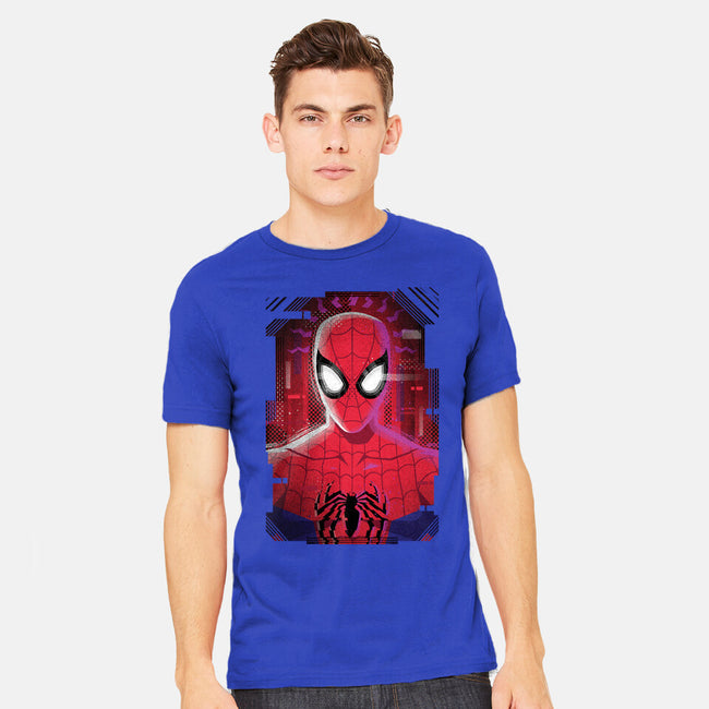 Spider Glitch-mens heavyweight tee-danielmorris1993