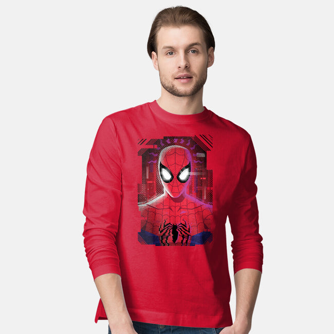 Spider Glitch-mens long sleeved tee-danielmorris1993