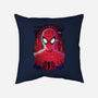 Spider Glitch-none removable cover w insert throw pillow-danielmorris1993