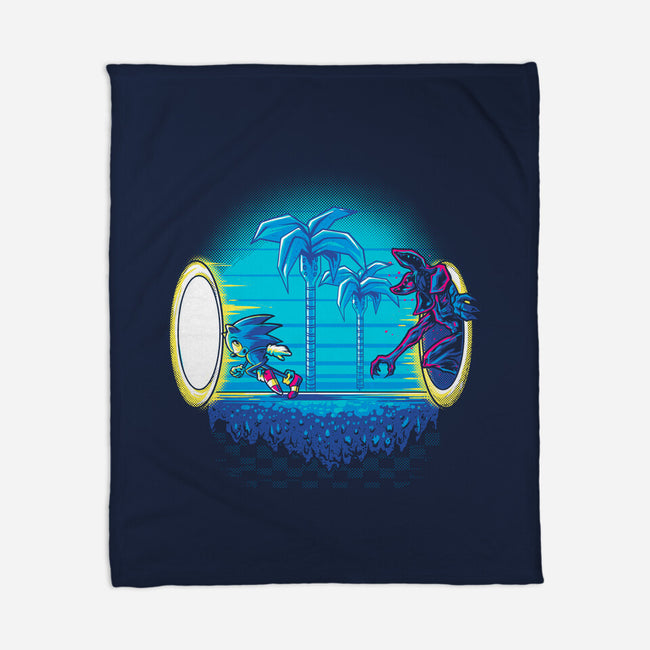 Strange Portal-none fleece blanket-Gleydson Barboza