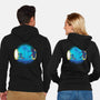 Strange Portal-unisex zip-up sweatshirt-Gleydson Barboza