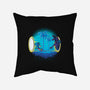 Strange Portal-none removable cover w insert throw pillow-Gleydson Barboza