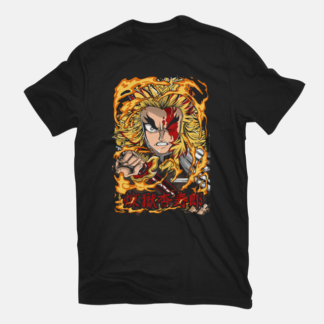 Fury Of Rengoku-womens basic tee-Diego Oliver