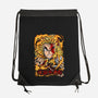 Fury Of Rengoku-none drawstring bag-Diego Oliver