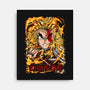 Fury Of Rengoku-none stretched canvas-Diego Oliver
