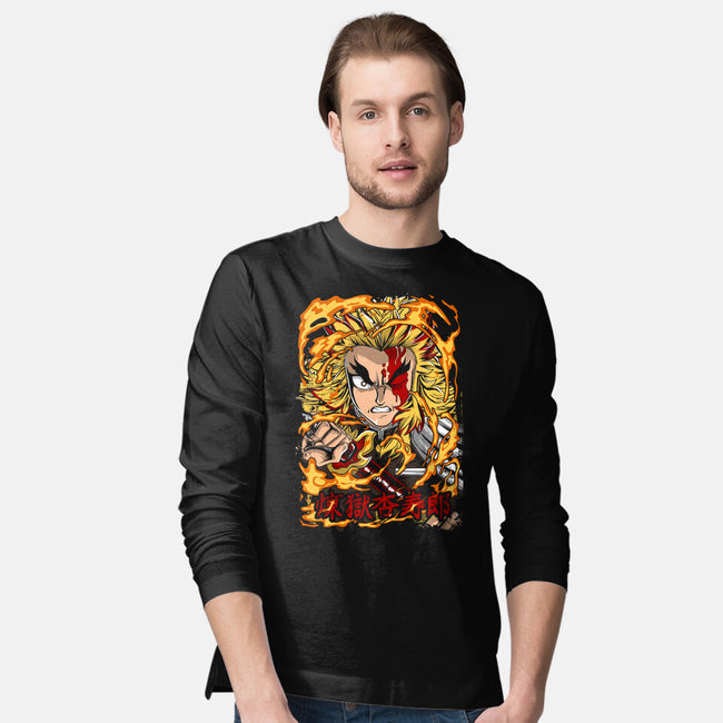 Fury Of Rengoku-mens long sleeved tee-Diego Oliver
