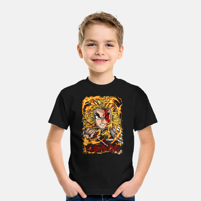 Fury Of Rengoku-youth basic tee-Diego Oliver