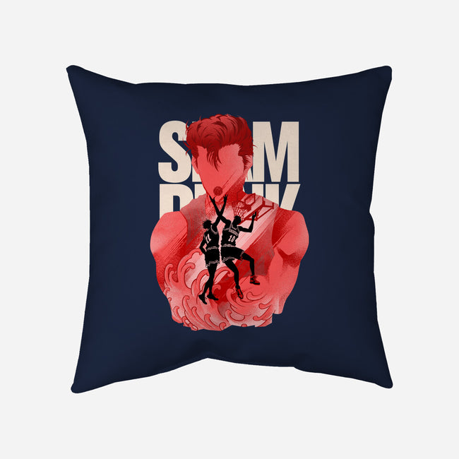 The Basketball Genius-none removable cover throw pillow-hypertwenty