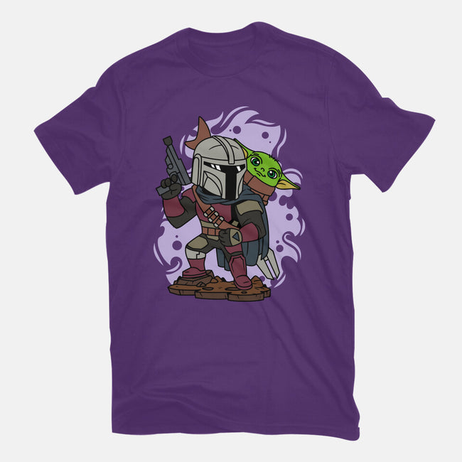 Mando And The Baby-womens fitted tee-ElMattew