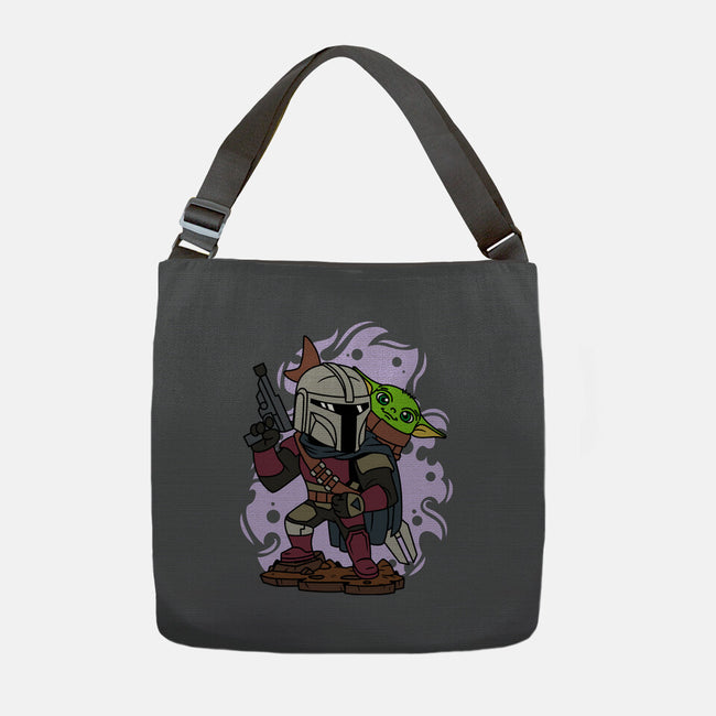 Mando And The Baby-none adjustable tote bag-ElMattew