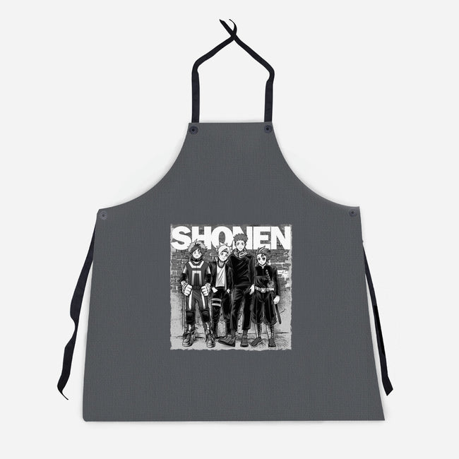 The Shonen-unisex kitchen apron-joerawks