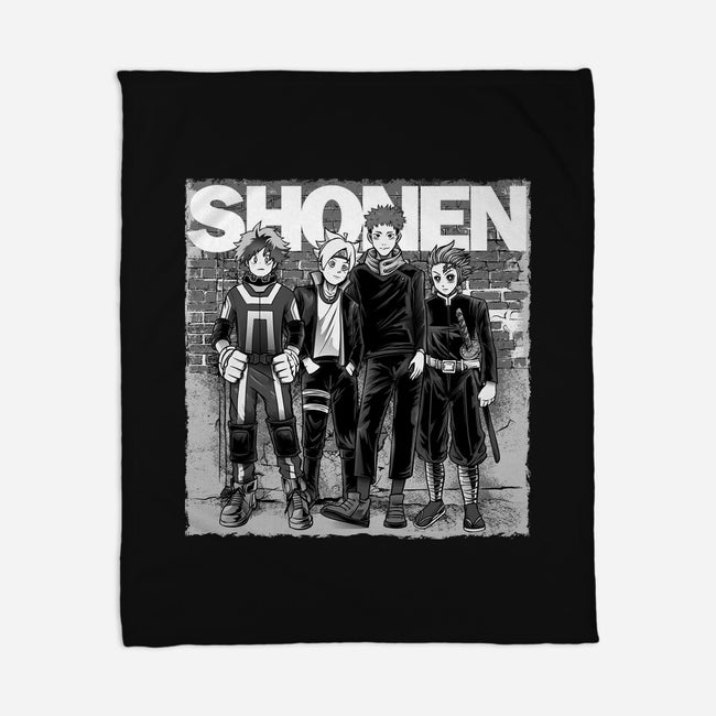 The Shonen-none fleece blanket-joerawks