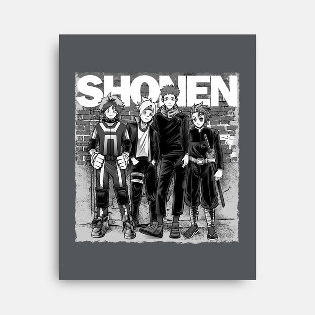 The Shonen-none stretched canvas-joerawks