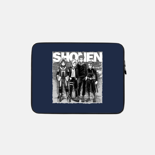 The Shonen-none zippered laptop sleeve-joerawks