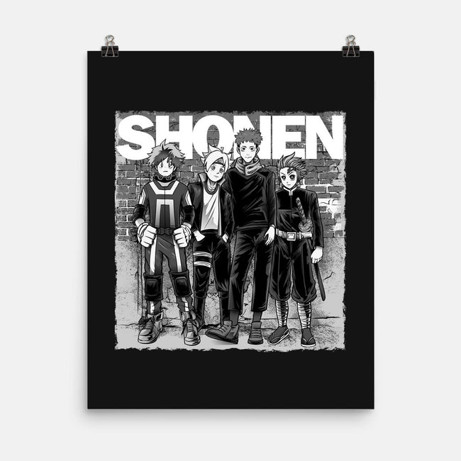 The Shonen-none matte poster-joerawks