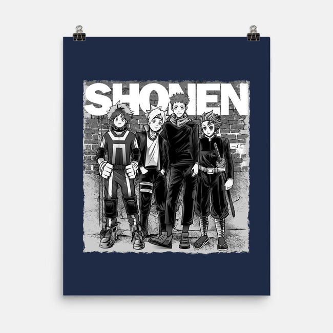 The Shonen-none matte poster-joerawks