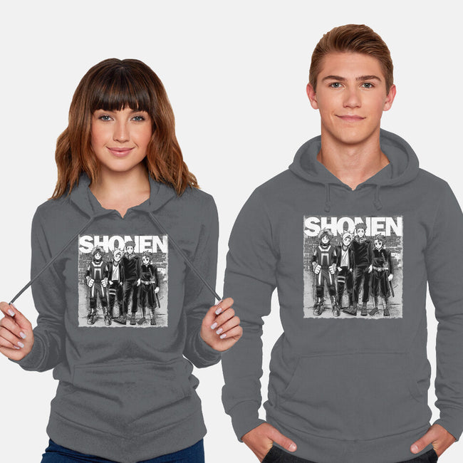 The Shonen-unisex pullover sweatshirt-joerawks