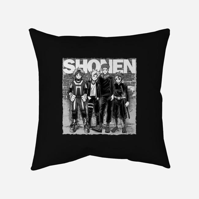 The Shonen-none removable cover throw pillow-joerawks