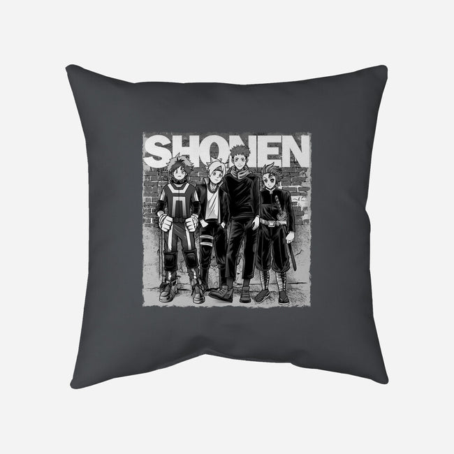 The Shonen-none removable cover throw pillow-joerawks